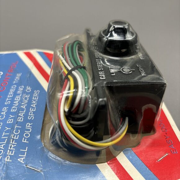 Vintage Boman Astrosonix 4-Way Car Stereo Speaker Control 1970s Original Package - Picture 2 of 6